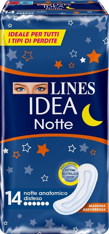 LINES IDEA NOTTE SENZA ALI 14 PEZZI - Gruppofarmastore.it