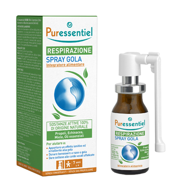 PURESSENTIEL RESPIRAZIONE SPRAY GOLA 15 ML - Gruppofarmastore.it