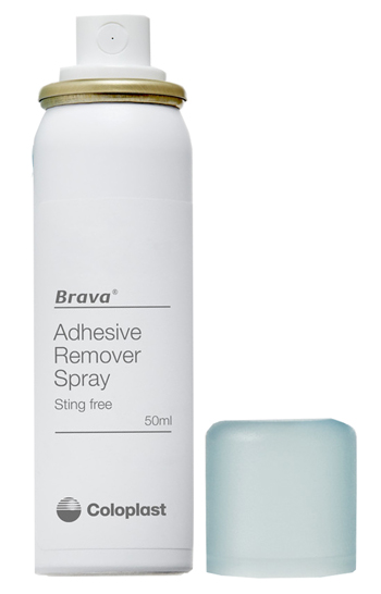BRAVA SPRAY REMOVER PER DISTACCO DOLCE ADESIVI E DISPOSITIVI PER STOMIA 50 ML - Gruppofarmastore.it
