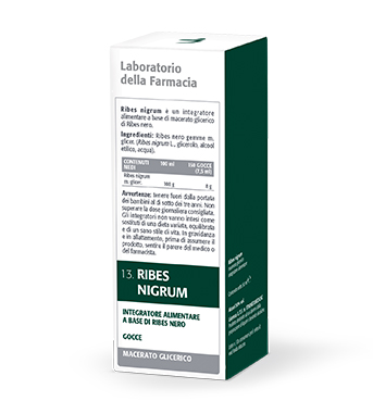 LABORATORIO DELLA FARMACIA RIBES NIGRUM MACERATO GLICERICO 100 ML - Gruppofarmastore.it