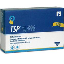 TSP 0,5% SOLUZIONE OFTALMICA UMETTANTE LUBRIFICANTE 30 FLACONCINI MONODOSE 0,5 ML - Gruppofarmastore.it