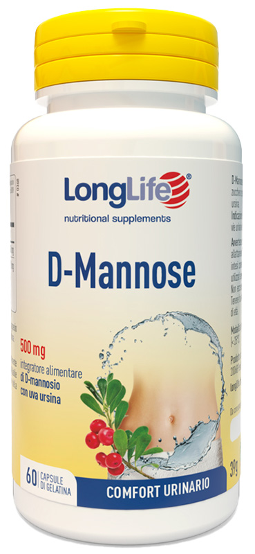 LONGLIFE D-MANNOSE 60 CAPSULE - Gruppofarmastore.it
