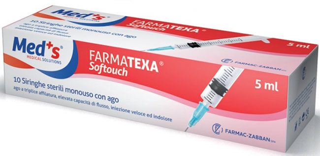 SIRINGA MEDS 5 ML 14 GAUGE 10 PEZZI - Gruppofarmastore.it