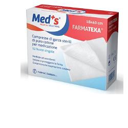 GARZA COMPRESSA MEDS FARMATEXA OCULARE 10 PEZZI - Gruppofarmastore.it