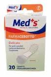 CEROTTO MEDS STRIPS DELICATO TESSUTO NON TESSUTO MEDIO 20 PEZZI - Gruppofarmastore.it