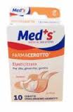 CEROTTO MEDS STRIPS TELA IPOALLERGENICO ELASTICIZZATO ASSORTITI 10 PEZZI - Gruppofarmastore.it