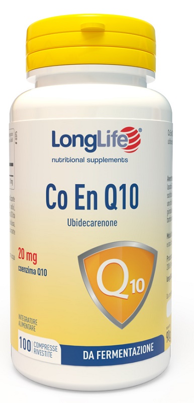 LONGLIFE CO EN Q10 20MG 100 COMPRESSE RIVESTITE - Gruppofarmastore.it