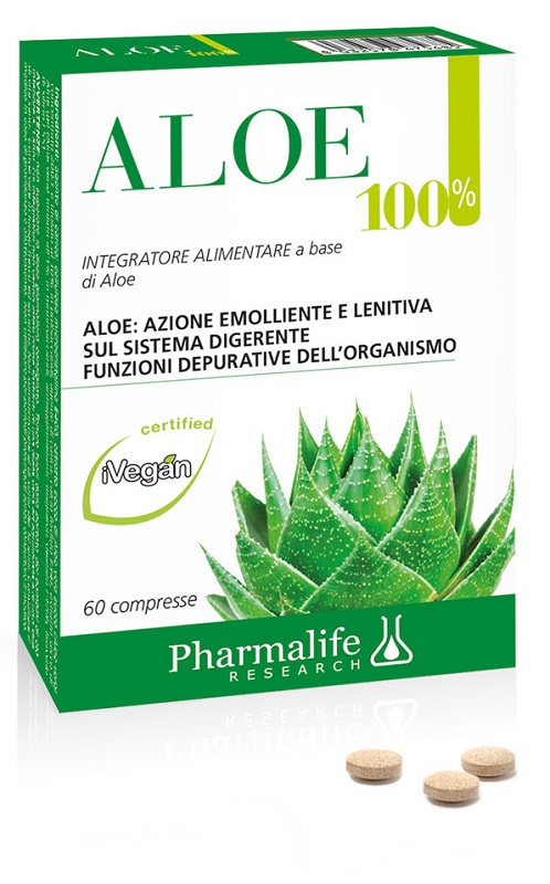 ALOE 100% INTEGRATORE ALIMENTARE 60CPR - Gruppofarmastore.it