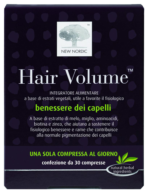 HAIR VOLUME INTEGRATORE ALIMENTARE BLISTER 30 COMPRESSE - Gruppofarmastore.it