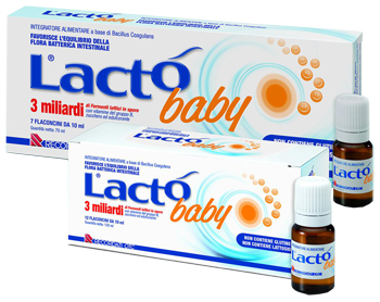 LACTO BABY 12 FLACONCINI 3 MILIARDI 10 ML - Gruppofarmastore.it
