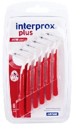 INTERPROX PLUS MINICONICO ROSSO 6 PEZZI - Gruppofarmastore.it