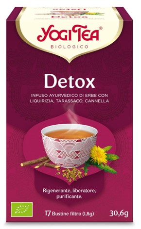 YOGI TEA DETOX BIO 30,6 G - Gruppofarmastore.it