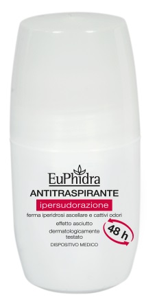 DEODORANTE IN EMULSIONE IN FLACONE ROLL-ON CON ASTUCCIO EUPHIDRA DEO ROLLON ANTITRASPIRANTE 50 ML - Gruppofarmastore.it