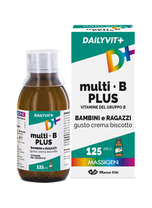 MASSIGEN MULTI-B PLUS VITAMINE DEL GRUPPO B 125 ML - Gruppofarmastore.it