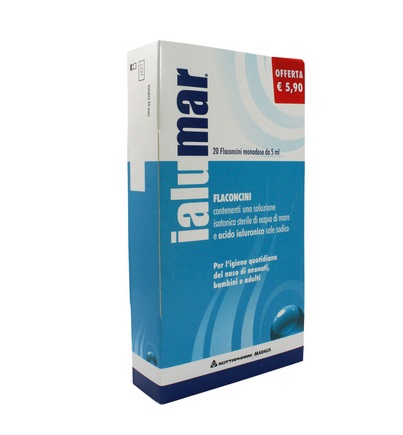 SOLUZIONE ISOTONICA IALUMAR 20 FLACONCINI MONODOSE 5 ML - Gruppofarmastore.it