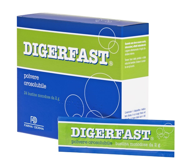 DIGERFAST POLVERE 24 BUSTINE MONODOSE 2 G - Gruppofarmastore.it