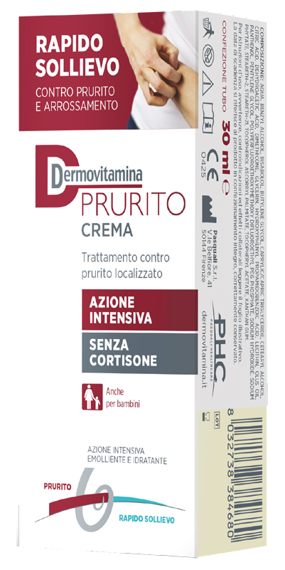 DERMOVITAMINA PRURITO CREMA AZIONE INTENSIVA SENZA CORTISONE 30 ML - Gruppofarmastore.it