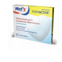 CEROTTO FARMACTIVE CICATRICI 7,5X10CM 4 PEZZI - Gruppofarmastore.it