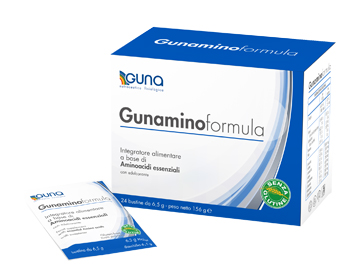 GUNAMINOFORMULA 24 BUSTINE 156 G - Gruppofarmastore.it