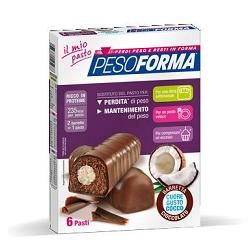 PESOFORMA BARRETTA CUORE COCCO 6 PASTI 12 X 31 G - Gruppofarmastore.it