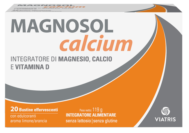 MAGNOSOL CALCIUM POLVERE EFFERVESCENTE 20 BUSTINE - Gruppofarmastore.it