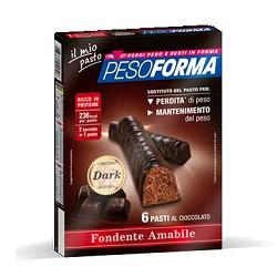 PESOFORMA BARRETTE DARK 12 X 31 G - Gruppofarmastore.it