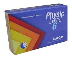 PHYSIC LEVEL 6 LUMBAR 30 COMPRESSE 800 MG - Gruppofarmastore.it