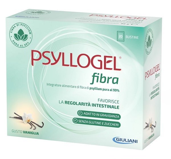 PSYLLOGEL FIBRA VANIGLIA 20 BUSTINE - Gruppofarmastore.it