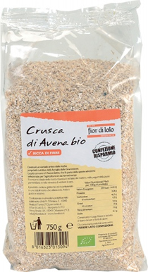CRUSCA DI AVENA BIO 750 G - Gruppofarmastore.it