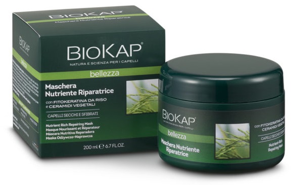 BIOKAP MASCHERA NUTRIENTE/RIPARATRICE 200 ML - Gruppofarmastore.it