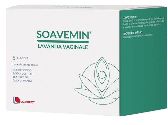 SOAVEMIN LAVANDA VAGINALE 5 FLACONI 100 ML - Gruppofarmastore.it