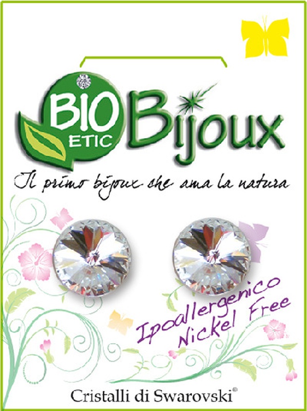 ORECCHINO RIVOLO 10MM CRYSTAL - Gruppofarmastore.it