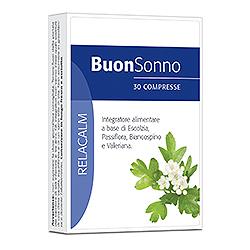 BUONSONNO LABORATORIO DELLA FARMACIA 30 COMPRESSE LINEA RELACALM - Gruppofarmastore.it