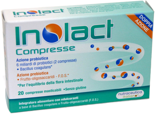 INOLACT 20 COMPRESSE MASTICABILI - Gruppofarmastore.it
