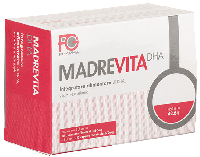 MADREVITA DHA 30 COMPRESSE + 30 CAPSULE - Gruppofarmastore.it