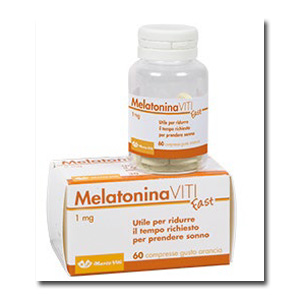 MELATONINA VITI FAST 1MG 60 COMPRESSE GUSTO ARANCIA - Gruppofarmastore.it