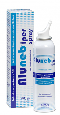 ALUNEB SOLUZIONE IPERTONICA 3% SPRAY NASALE 125 ML - Gruppofarmastore.it