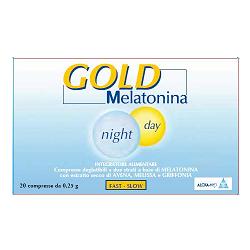 MELATONINA GOLD HTP 1MG 20 COMPRESSE - Gruppofarmastore.it
