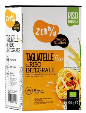 ZERO% GLUTINE TAGLIATELLE A NIDO DI RISO INTEGRALE SENZA GLUTINE BIO 250 G - Gruppofarmastore.it