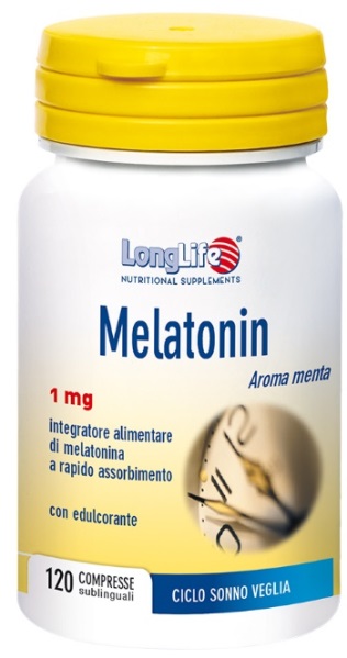 LONGLIFE MELATONIN 1 MG 120 COMPRESSE - Gruppofarmastore.it
