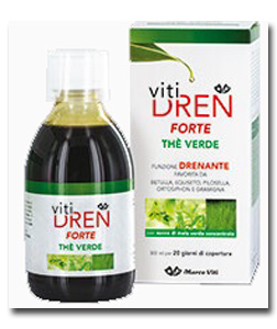 VITIDREN FORTE THE VERDE SOLUZIONE 300 ML CON TAPPO DOSATORE - Gruppofarmastore.it