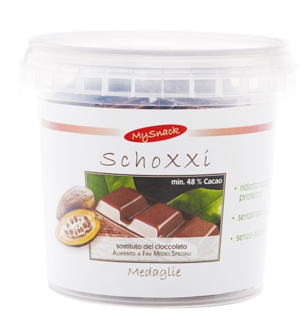 MY SNACK SCHOXXI MEDAGLIE CIOCCOLATO 180 G - Gruppofarmastore.it