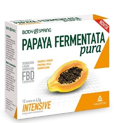 BODY SPRING PAPAYA FERMENTATA PURA INTENSIVE 12 BUSTINE - Gruppofarmastore.it
