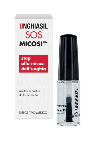 ANTIMICOTICO UNGHIASIL SOS MICOSI IN FLACONE DI VETRO 5 ML CON PENNELLO APPLICATORE + ASTUCCIO - Gruppofarmastore.it