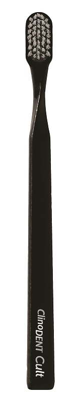 CLINODENT CULT NERO SPAZZOLINO DA DENTI MEDIO - Gruppofarmastore.it