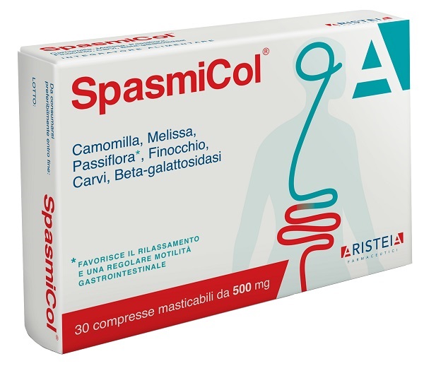 SPASMICOL 30 COMPRESSE MASTICABILI 500 MG - Gruppofarmastore.it