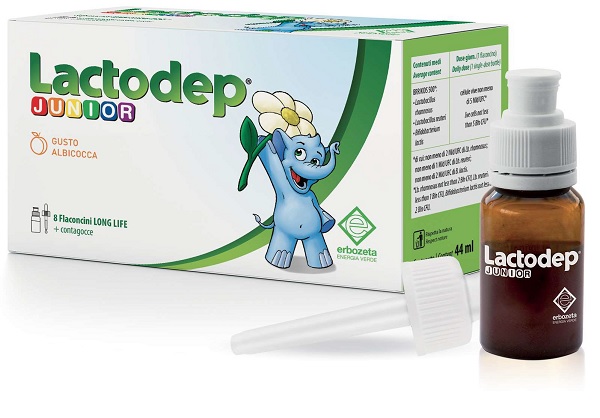 LACTODEP JUNIOR 8 FLACONCINI X 5,5 ML - Gruppofarmastore.it