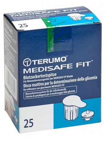 DISCO PER LA DETERMINAZIONE DELLA GLICEMIA MEDISAFE FIT 25 PEZZI - Gruppofarmastore.it