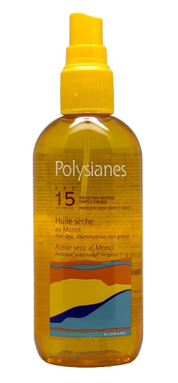 LES POLYSIANES OLIO SECCO SPF 15 PER CORPO CAPELLI 150 ML - Gruppofarmastore.it