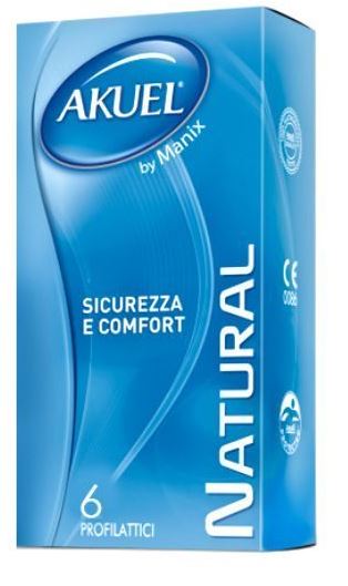 PROFILATTICO ANSELL AKUEL BY MANIX NATURAL B 6 PEZZI - Gruppofarmastore.it
